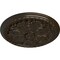 Ekena Millwork Washington Ceiling Medallion (Fits Canopies up to 2 7/8"), 17 1/8"OD x 1 1/2"P, Stone Hearth Crackle CM17WASHC - alternate 4